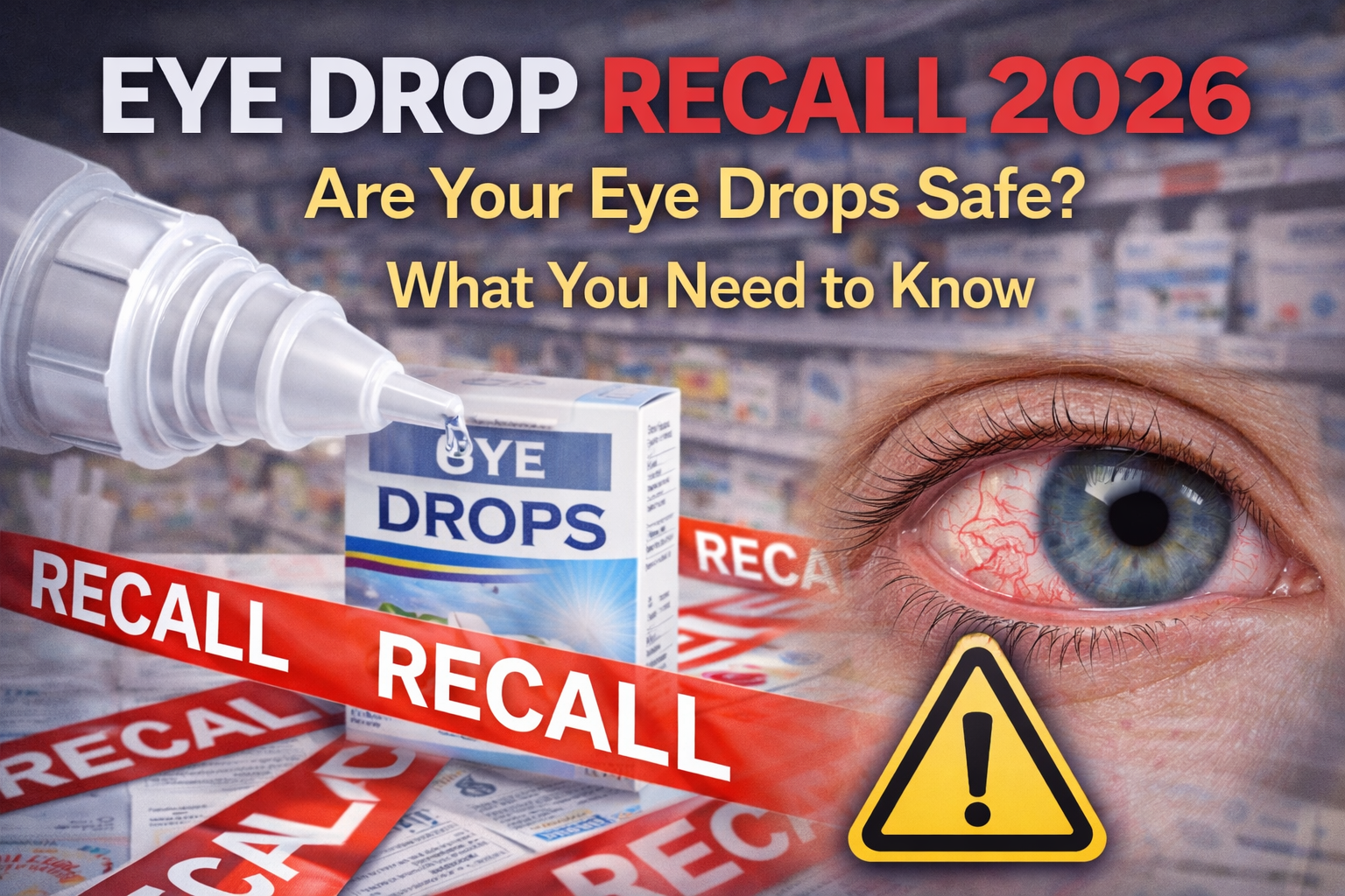 Eye Drop Recall 2026 What You Need to Know and If You’re at Risk