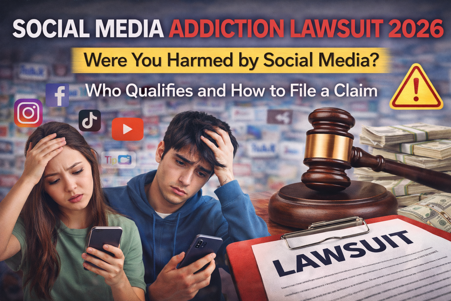 Social Media Addiction Lawsuit 2026 Who Qualifies and How to File a Claim