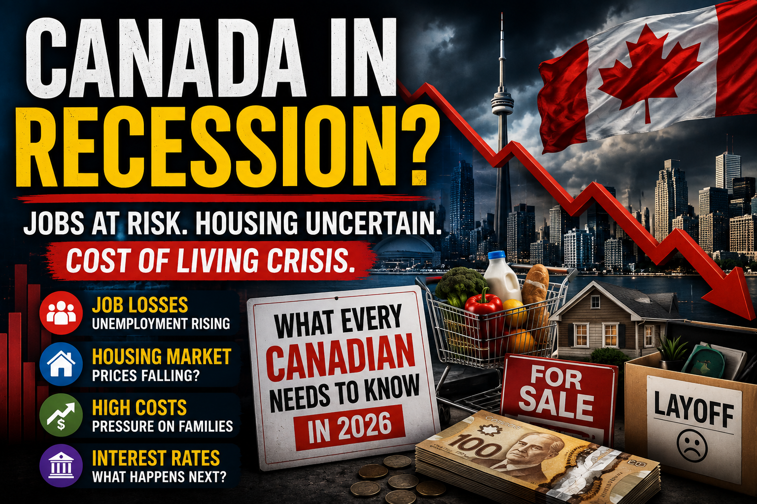 Canada In Recession What It Means for Your Job, Mortgage and Immigration Plans 2026