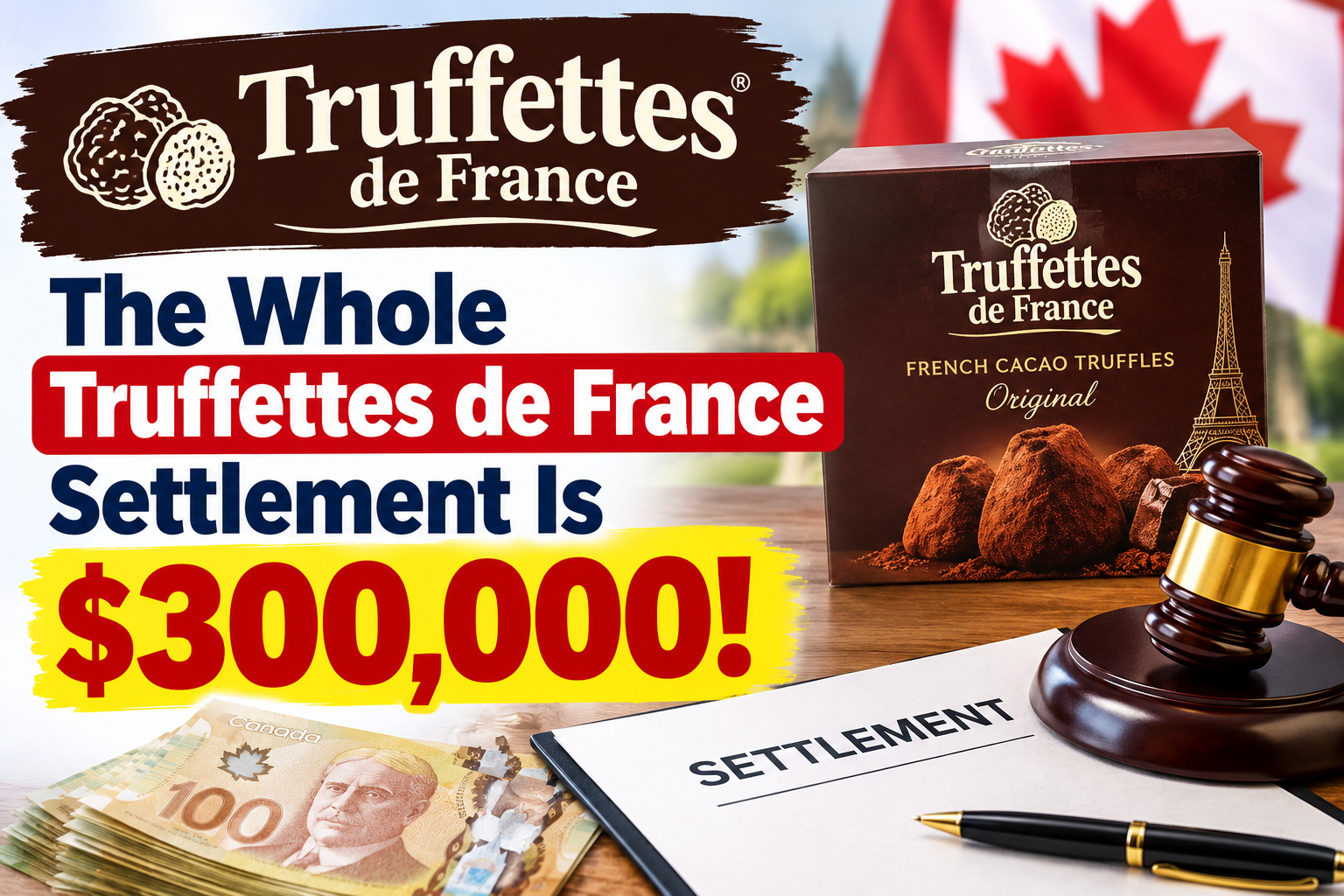 Truffettes de France chocolate truffle settlement paying $3 per box